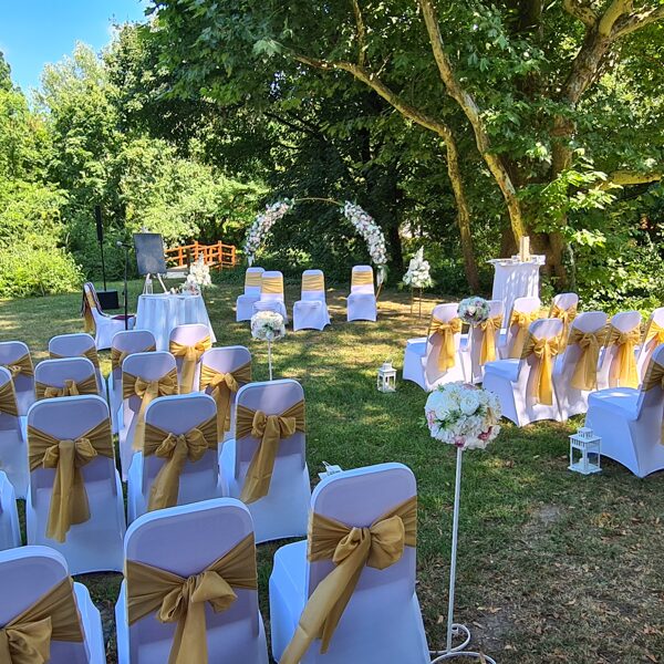 Tatai Pálma Rendezvényház, kültéri szertartás helyszín 