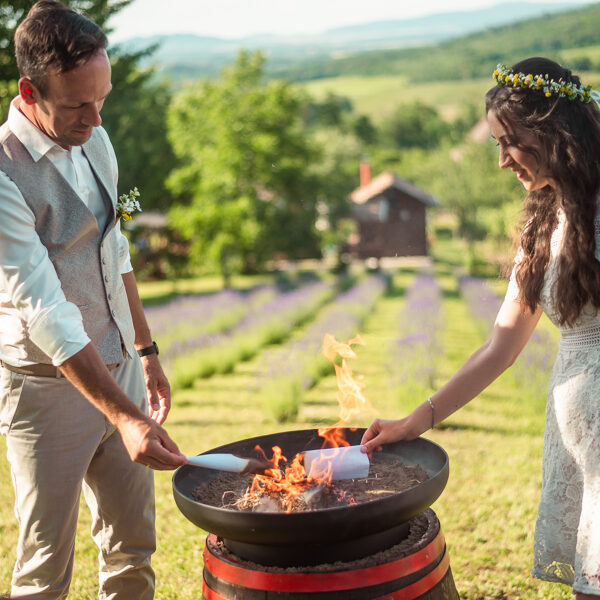 Tűz Szertartás-Igaz Igen Szertartásvezető, egyesítő ceremónia